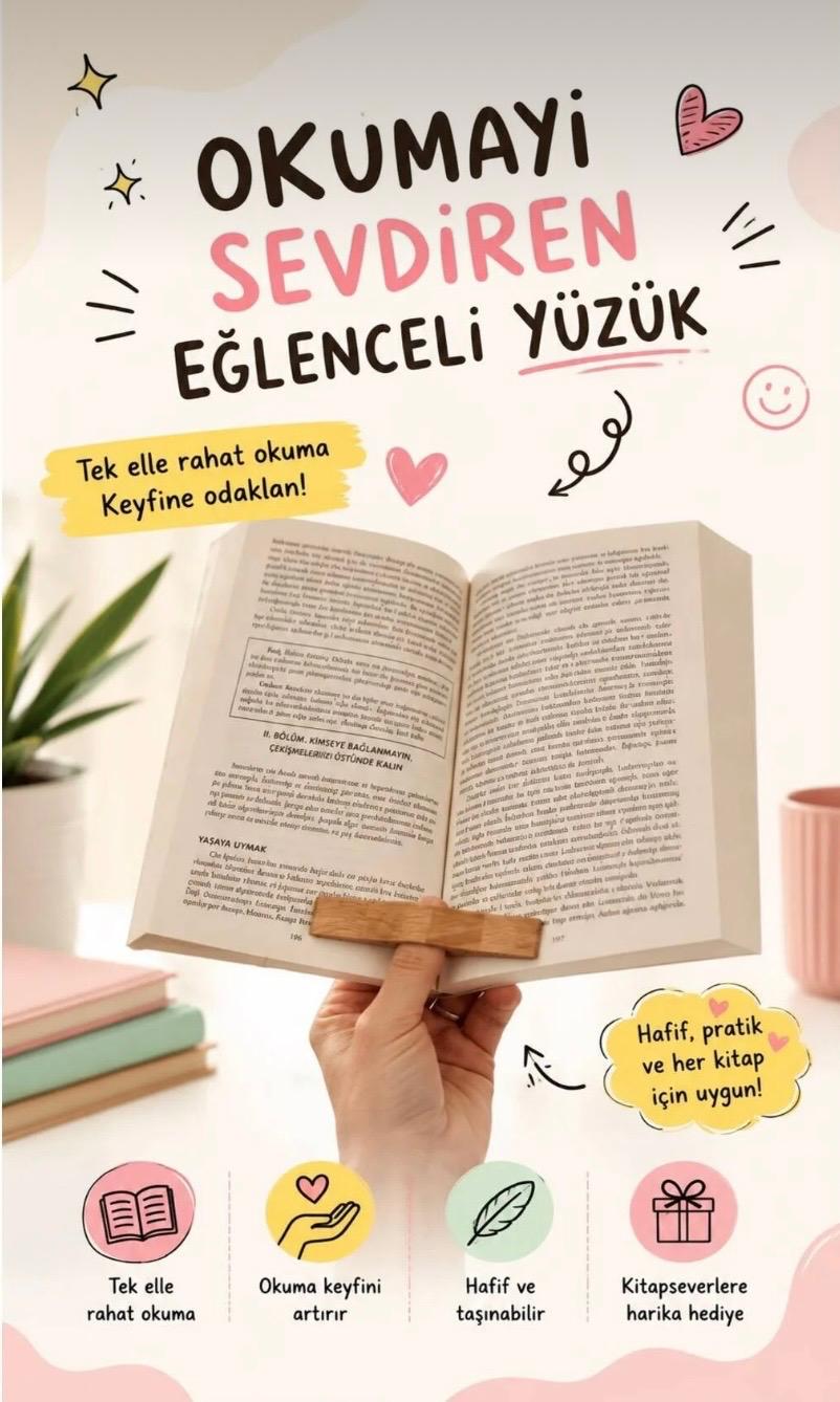Kitap Okuma Yüzüğü